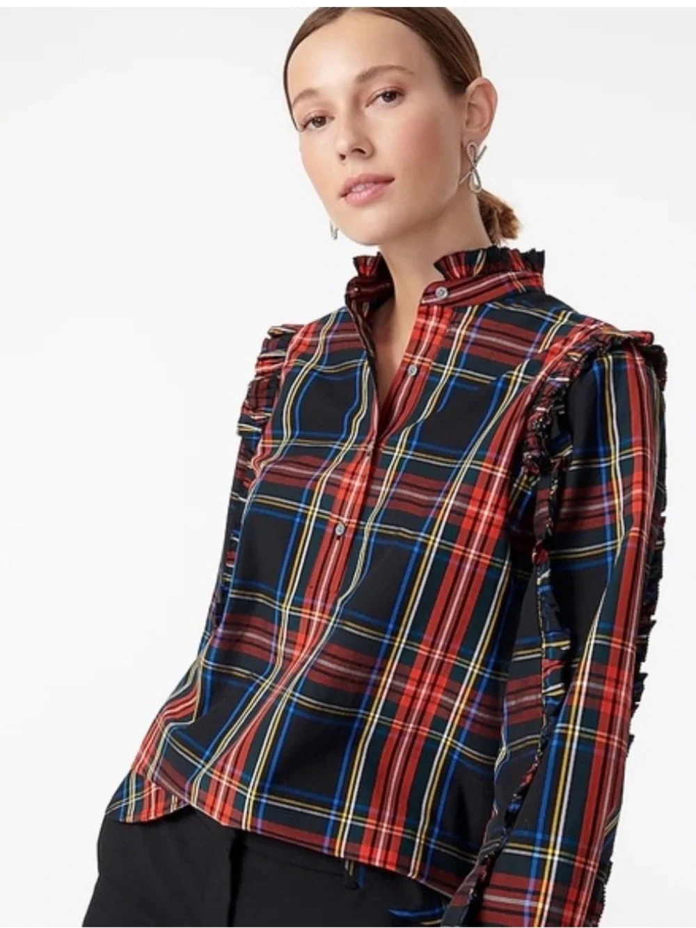 J. Crew Popover Blouse XXS